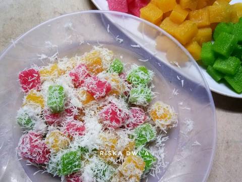 Cenil Singkong Pelangi recipe step 5 photo