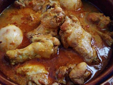 Gulai Nangka Ayam & Telur (Jackfruit with Chicken &Egg Curry) recipe step 11 photo