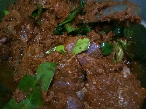 Rendang Daging / Randang Dagiang langkah memasak 2 foto