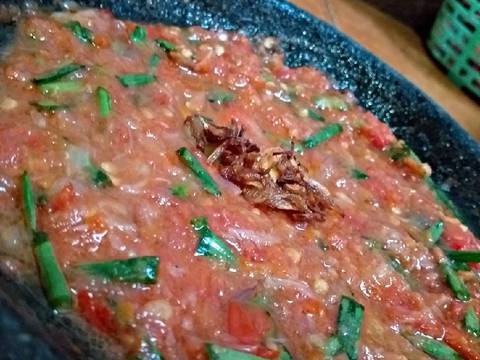 Sambal Tomat Lokio langkah memasak 5 foto