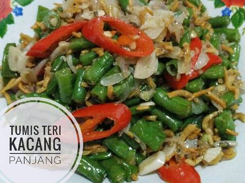 Tumis Teri Kacang Panjang #BikinRamadanBerkesan