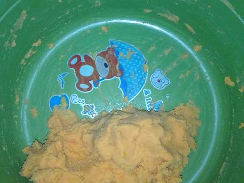 Bola ubi no baking powder recipe step 4 photo