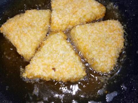 Lemper goreng isi rendang recipe step 4 photo