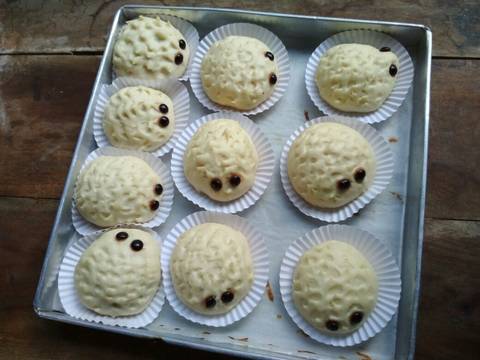 Pao Landak isi Cokelat Eggless recipe step 6 photo