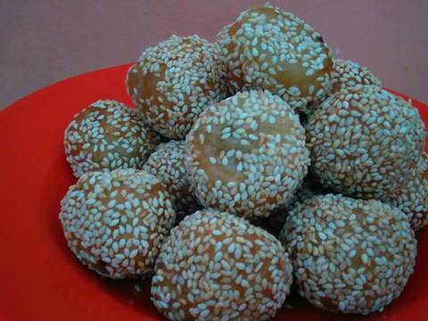 Onde onde isi ubi putih recipe step 8 photo