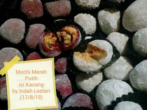 Mochi Merah Putih isi Kacang #DapurMerahPutih recipe step 8 photo