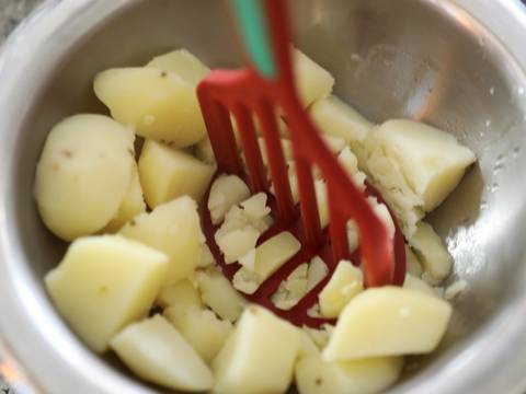 Mochi kentang, Snack musim gugurnya Korea recipe step 5 photo