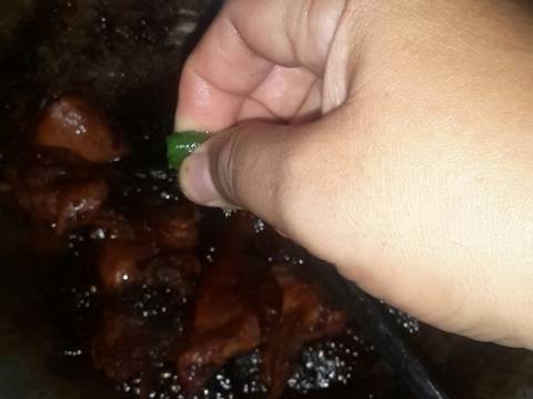 Ayam kecap mentega jeruk limau