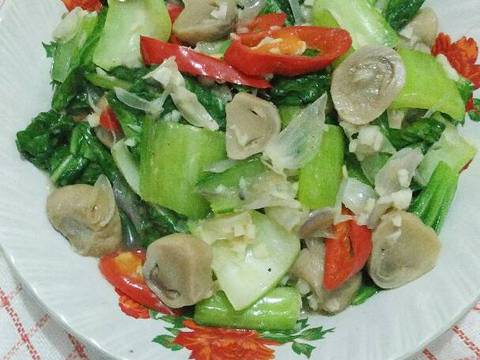 Tumis Jamur Pakcoy #BikinRamadanBerkesan