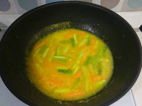 Ikan Mujair Bumbu Acar Kuning recipe step 6 photo