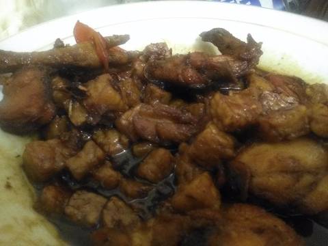 Ayam Goreng Kecap ft. Tempe