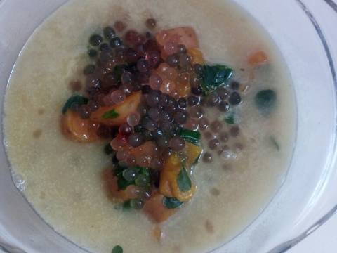 Kolak daun kelor campur recipe step 5 photo