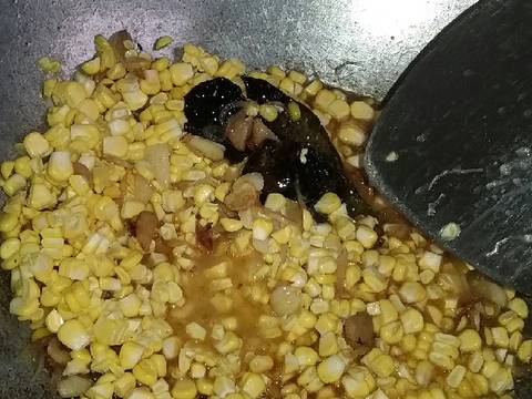 Tumis ikan peda jagung kacang panjang recipe step 2 photo