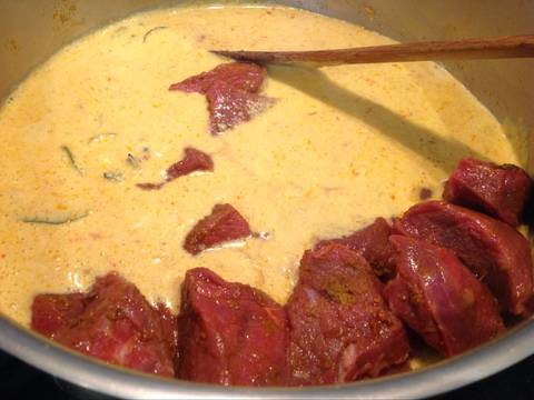 Rendang daging sapi tanpa daun kunyit recipe step 8 photo