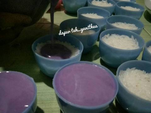Kue Talam Pulut Ubi Ungu recipe step 4 photo