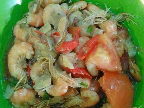 Tumis Udang Saus Tiram