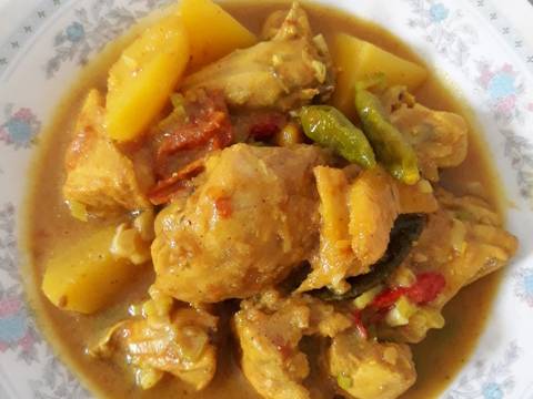 Tongseng Ayam tanpa santan dengan kentang recipe step 5 photo