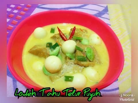 Lodeh Tahu Puyuh Petai recipe step 6 photo