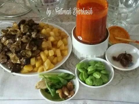 Resep Sambal goreng kentang ati ampela pete oleh Fatimah 