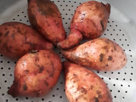 Bola ubi mini recipe step 1 photo