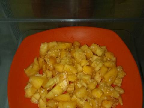 Jambal terong asam recipe step 2 photo