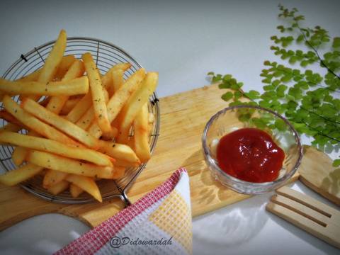 Membuat Kentang Goreng Renyah Ala KFC Anti Gagal recipe step 8 photo