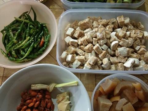 #02 Tumis Tauco Kikil Kacang Panjang recipe step 1 photo