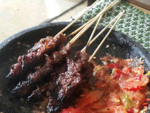Sate maranggi sambal dabu2 #kitaberbagi recipe step 3 photo