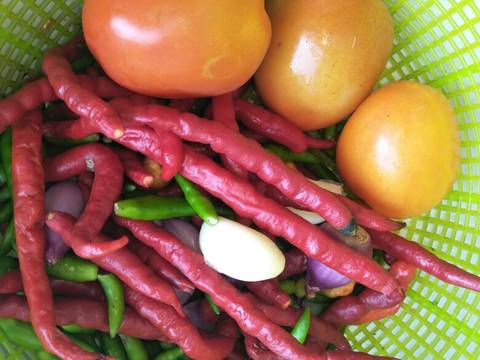 Sambel bajak jeruk limo recipe step 1 photo
