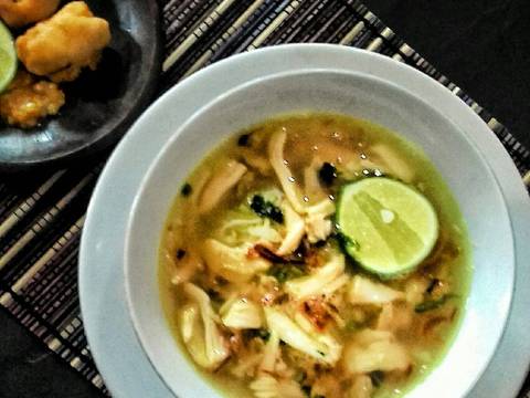 Resep Soto Ayam Bening Seger (Jogja) - Dapur Kreasi