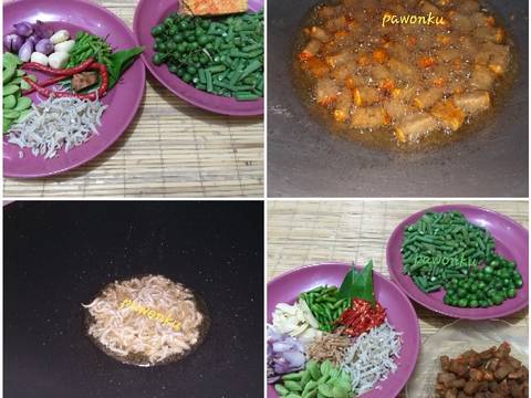 153.Tumis Ranjau Cinta (oncom) recipe step 1 photo