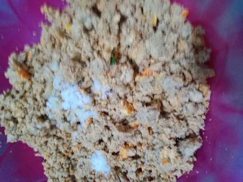 Orak arik oncom kering pedas recipe step 1 photo