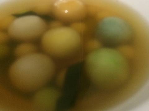 Ronde jahe rasa buah isi wijen recipe step 4 photo