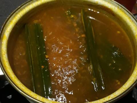 Njamu Kunyit Asem Pandan Jahe recipe step 2 photo