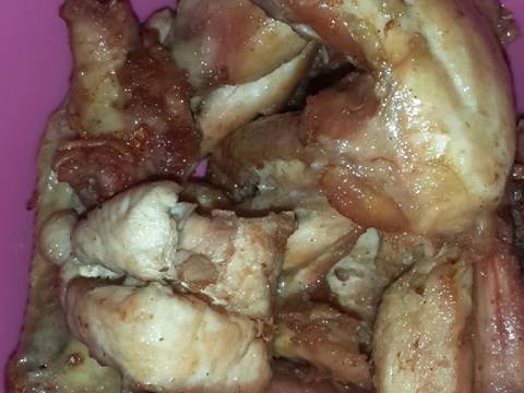 Ayam kecap mentega jeruk limau