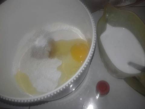 Serabi kuah cetakan takoyaki recipe step 1 photo