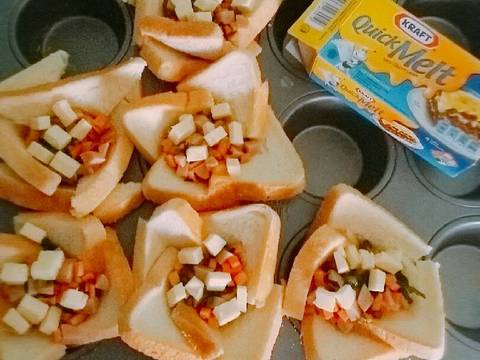 Resep Roti oven sayuran oleh erminayu - Cookpad