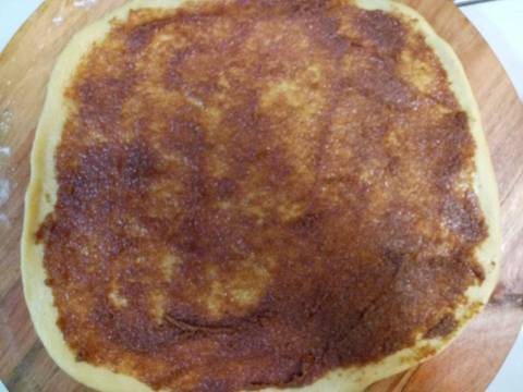 Sweet Potato Cinnamon Rolls (Cinnamon Rolls Ubi Cilembu) recipe step 10 photo