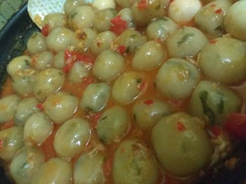 Seblak cilok telor puyuh recipe step 3 photo