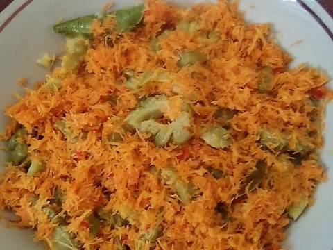 Pare Bumbu Urap recipe step 5 photo