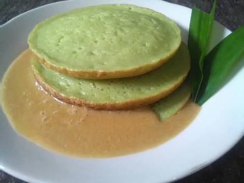 Serabi kinca moca pandan recipe step 7 photo