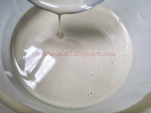 Cucur warna warni recipe step 3 photo