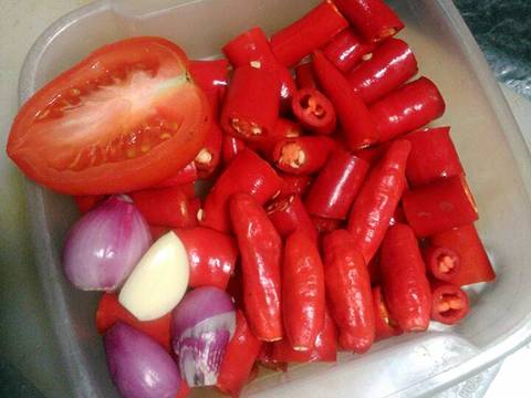 Resep Sambal merah ala padang oleh Dish by Ifah - Cookpad