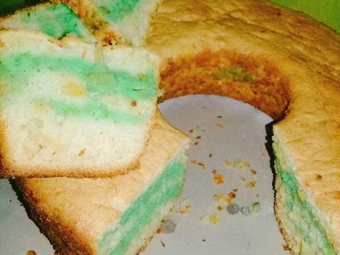 Chiffon Cake Tape Pandan recipe step 5 photo