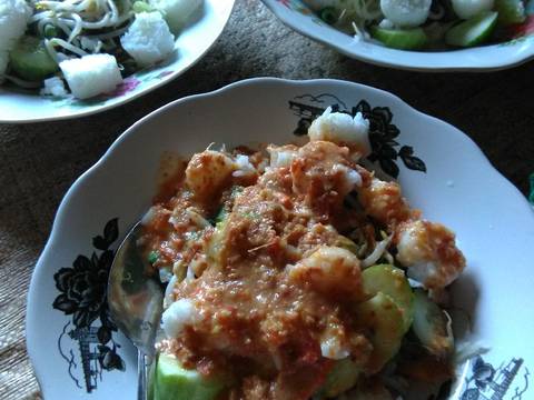 Gado gado sayuran recipe step 2 photo