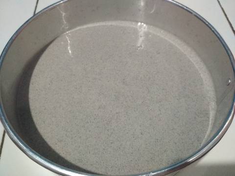 Bolu ketan hitam 4 telur recipe step 4 photo