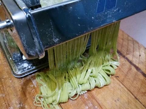 Mie pandan homemade recipe step 5 photo