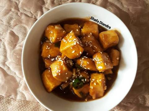 Garlic Sauce Tofu🇨🇳