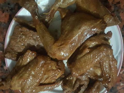 Nasi tutug oncom, Oseng Mie dan Ayam goreng Manis recipe step 5 photo