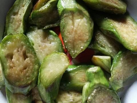 Terong Goreng Bumbu Plecing recipe step 2 photo